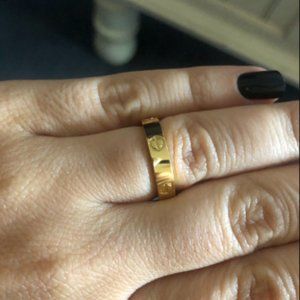 Love Ring- Love Band- Love Bangle Set- Love Ring